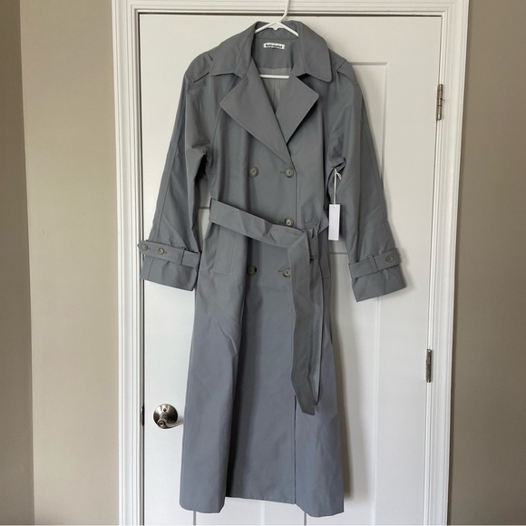 🌿|NWT| Reformation Holland Trench Coat in - Picture 7 of 14